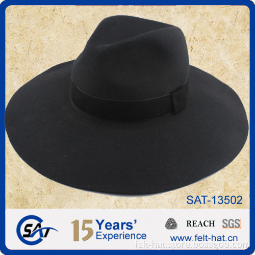 100% wool felt floppy hat wholesale